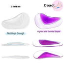 2 Pairs Silicone Insoles Silica Gel Arch Support Insoles Arch Pad