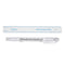 3Pcs Double-headed Tattoo Skin Marker Pen + Eyebrow Tattoo Measure Paper Ruler for Permanent Makeup Tattoo Tool With Cambered Eyebrow Ruler