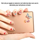 24 Sheets Multistyle Nail Art Decorations Butterfly 3D Stickers Gel Polish Tips DIY Self-adhesive Easy Transfer