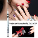 DIY Magnet Magic Pen For Cat Eye Double-head Pen For Gel Polish UV LED Nail Art Tools Manicure Print Tool