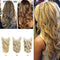 One Piece No Clip Hair Extensions Long Curly Hairpiece