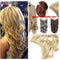 One Piece No Clip Hair Extensions Long Curly Hairpiece