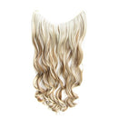 One Piece No Clip Hair Extensions Long Curly Hairpiece