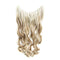 One Piece No Clip Hair Extensions Long Curly Hairpiece