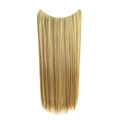 One Piece No Clip Hair Extensions Long Straight Hairpiece