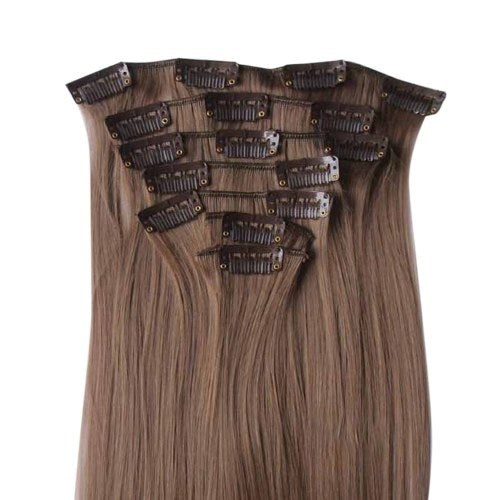 Long Straight Hairpiece for Women Synthetic Fiber Hairpieces