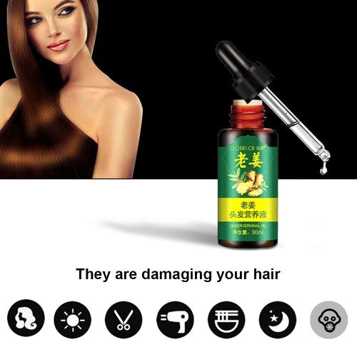 30ml Hair Growth Essence Effective Scalp Nutritious Repair Oil