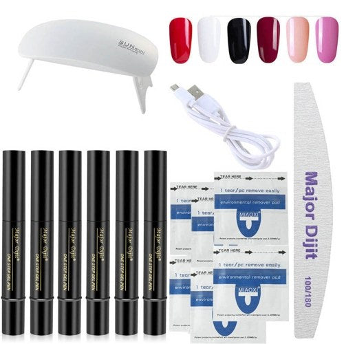 Major Dijit 1 Set Nail Art Tools Manicure Tool Kit