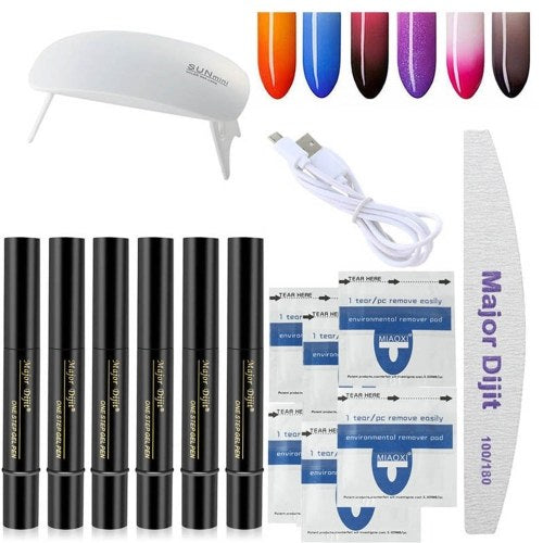 Major Dijit 1 Set Nail Art Tools Manicure Tool Kit