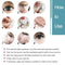 Anself SHIDISHANGPIN 5 Pairs Fake Eyelashes False Eyelashes Long Thick Curly Lashes with 5 Different Styles Makeup Lashes Strip