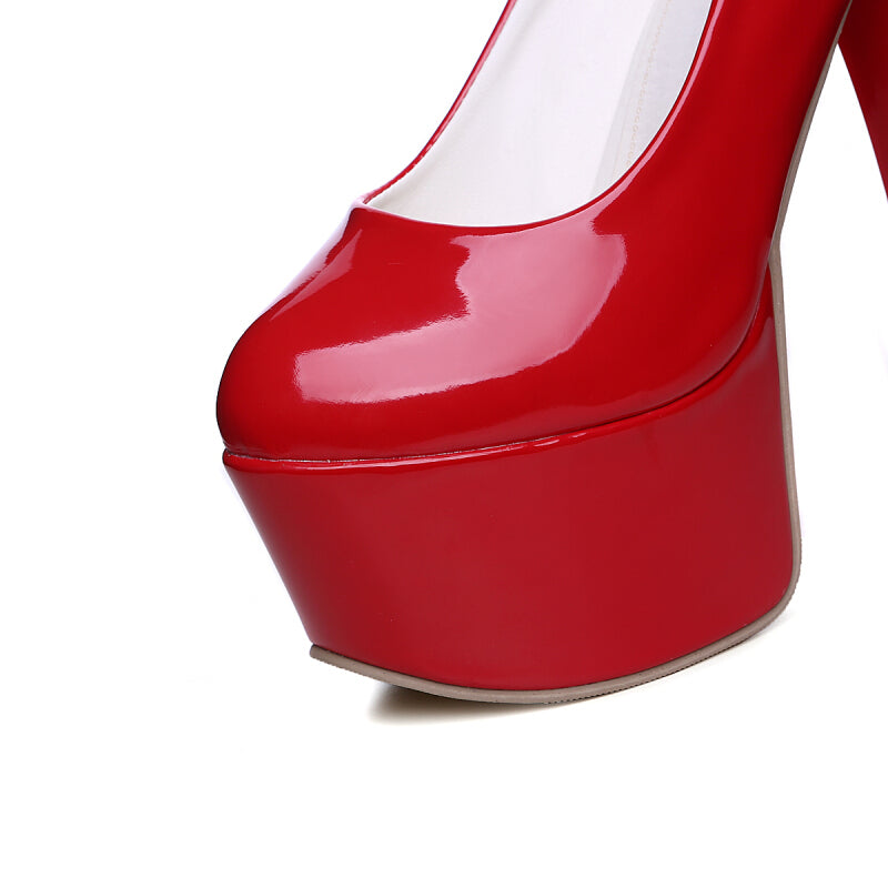 WETKISS  Sexy Stiletto Pumps - Red