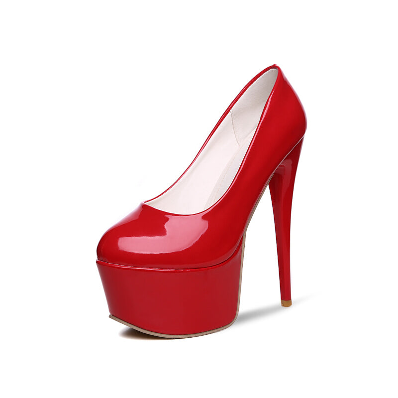 WETKISS  Sexy Stiletto Pumps - Red