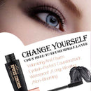 Waterproof 4D Silk Fiber Eyelash Mascara - Black