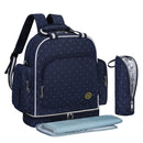 Waterproof Baby Diaper Bag -Blue