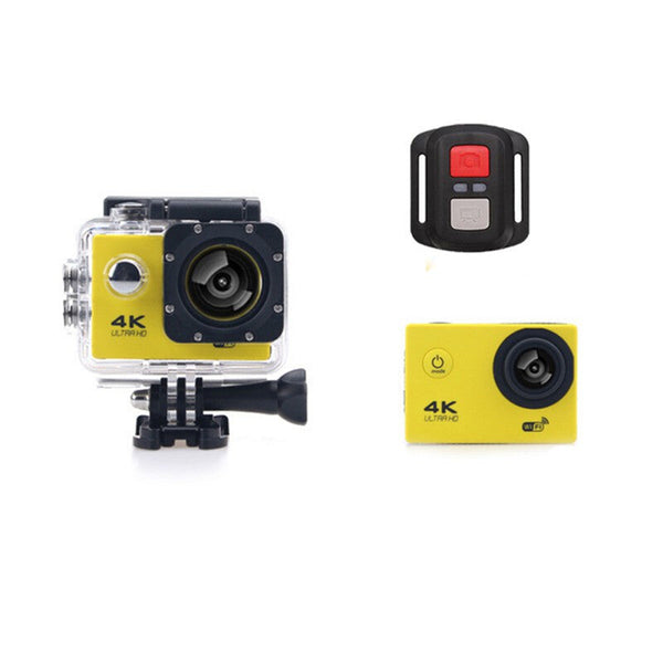 Waterproof High Quality Outdoor Sport Camera - Yellow