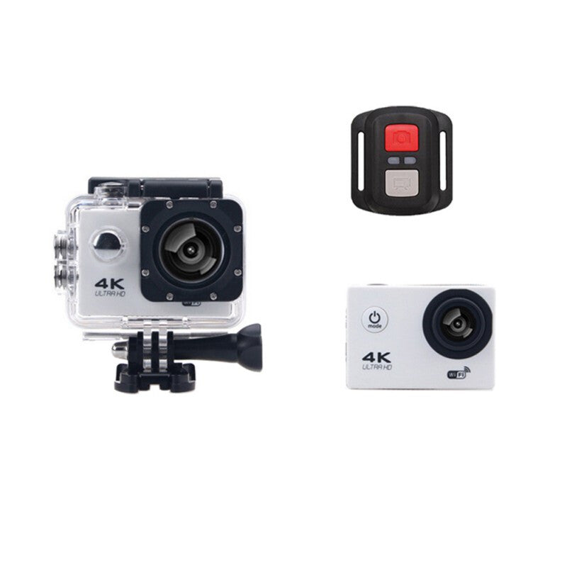 Waterproof High Quality Outdoor Sport Camera - White