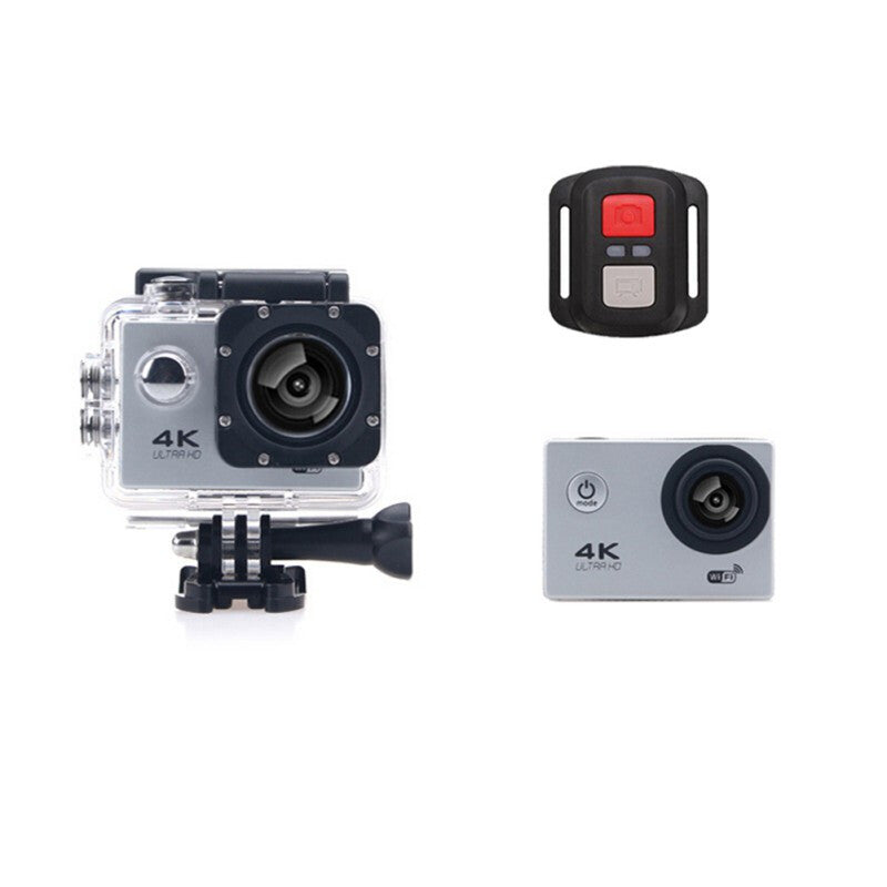 Waterproof High Quality Outdoor Sport Camera - Silver