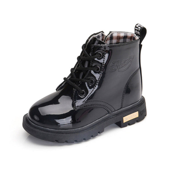 Waterproof Martin Boots - Black