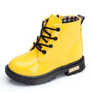 Waterproof Martin Boots - Yellow