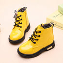 Waterproof Martin Boots - Yellow