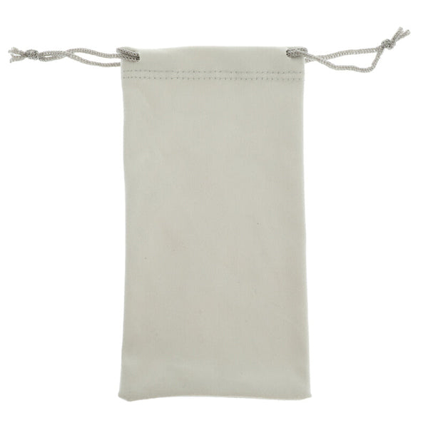 Waterproof Soft Cloth Glasses Bag - Gray