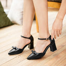 Wetkiss Leather Pumps - Black