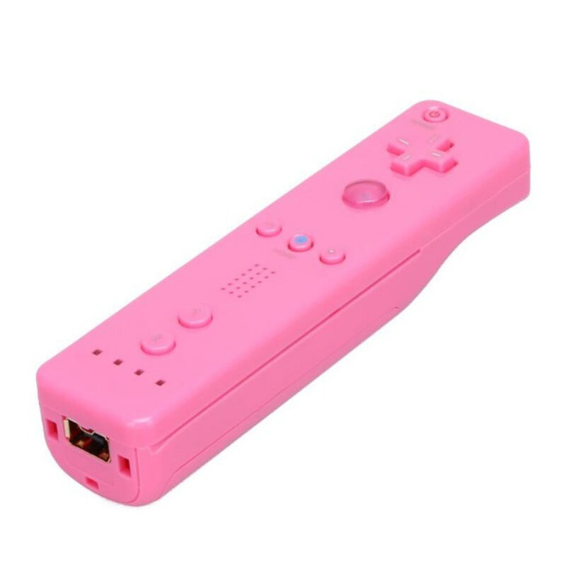 Wii 2 In 1 Bluetooth Controller Sync Joystick - Pink