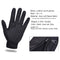 Windproof Premium Cycling Touch Gloves - Black