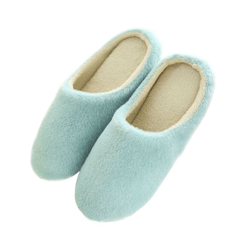 Winter Warm Home Slippers - Light Blue