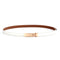 Women Classic Minimalist Leather Belt - White