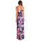 Women Fashion Boho Maxi Dress - Multicolor