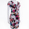 Women Floral Bodycon Casual Dress - Multicolor