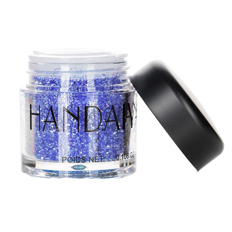 Women Glitter Sequin Shiny Eyeshadow - Blue