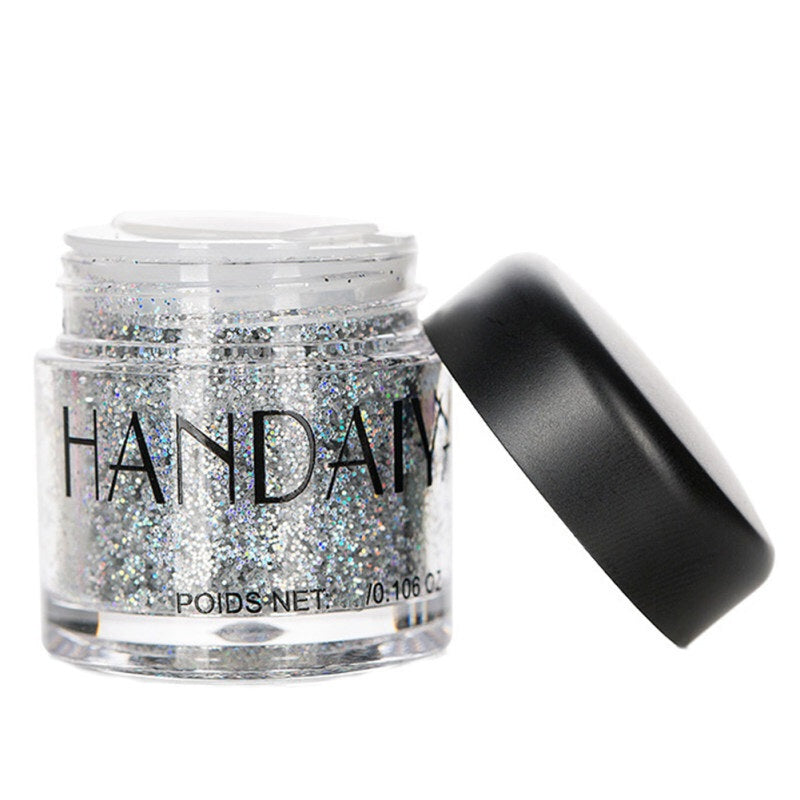 Women Glitter Sequin Shiny Eyeshadow - Gray