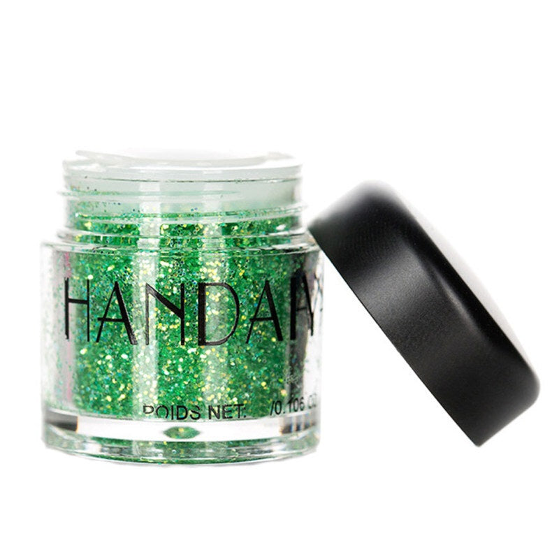 Women Glitter Sequin Shiny Eyeshadow - Green