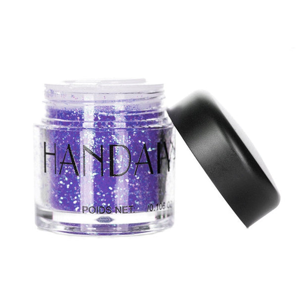 Women Glitter Sequin Shiny Eyeshadow - Purple