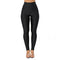 Women High Waist Stretchy Leggings - Black