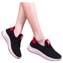 Women Mesh Casual Shoes - Black