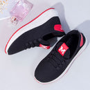 Women Mesh Casual Shoes - Black