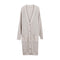 Women Modern Long Cardigan - Creamy White