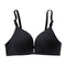 Women Push Up Seamless Adjustable Lingerie Bra - Black