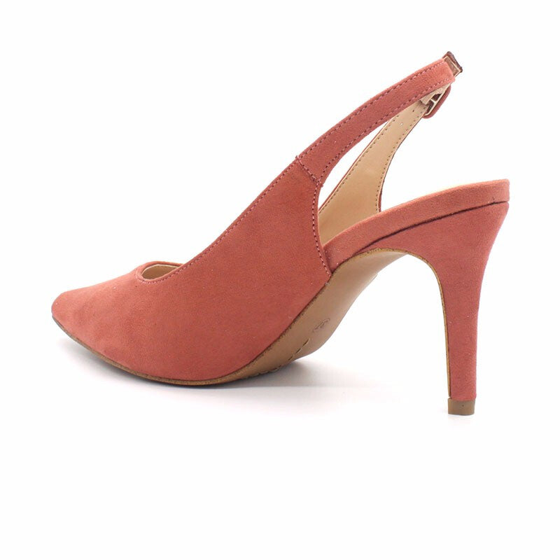 Women Stiletto Mid Heels - Old Pink