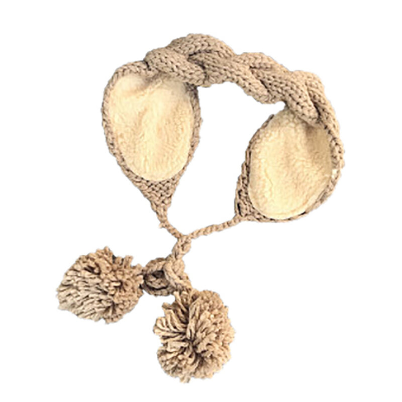 Women Winter Autumn Plush Earmuffs - Khaki