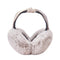 Women Winter Earmuffs Faux Fur Knot Headband - Gray