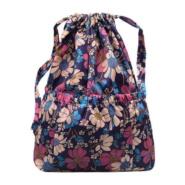 Women's Fashionable Printed Large Bag - Floral