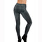 Women's Pocket Slim Casual Jeggings - Black