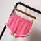 Women's Waistband Skinny Workout Shorts - Pink