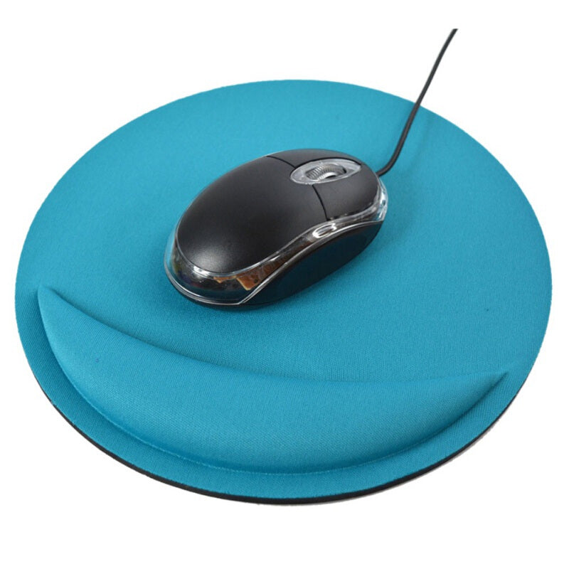 Wrist Rest Premium Soft Mouse Pad - Blue