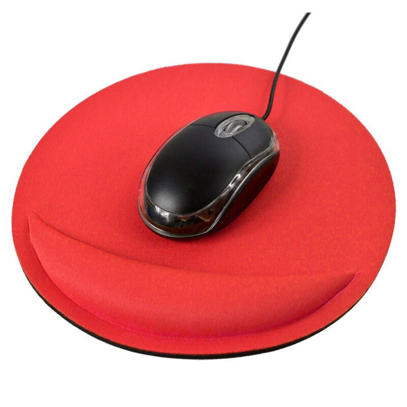 Wrist Rest Premium Soft Mouse Pad - Red