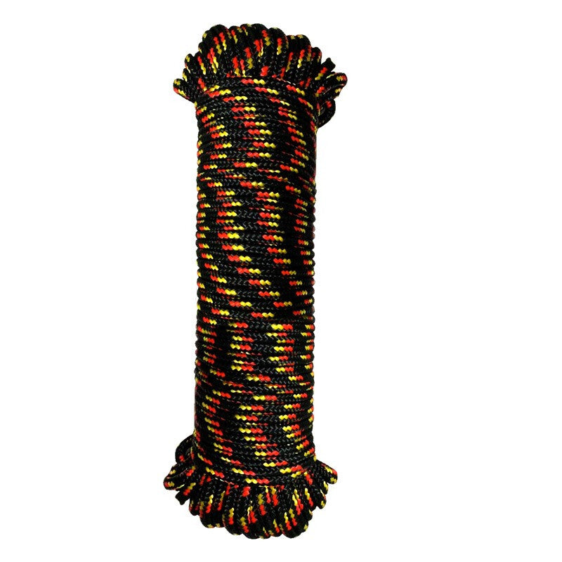 XF Root 12979 Strong and Durable Braided Rope - Black